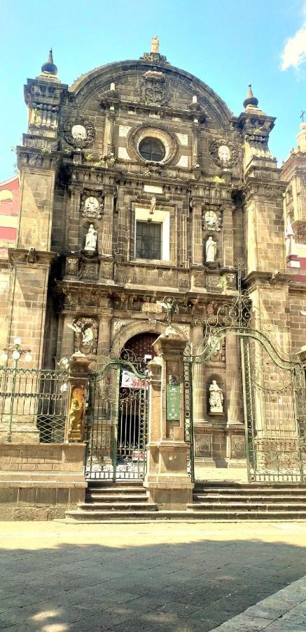 Hostal Azul Puebla Centro Historico Eksteriør billede