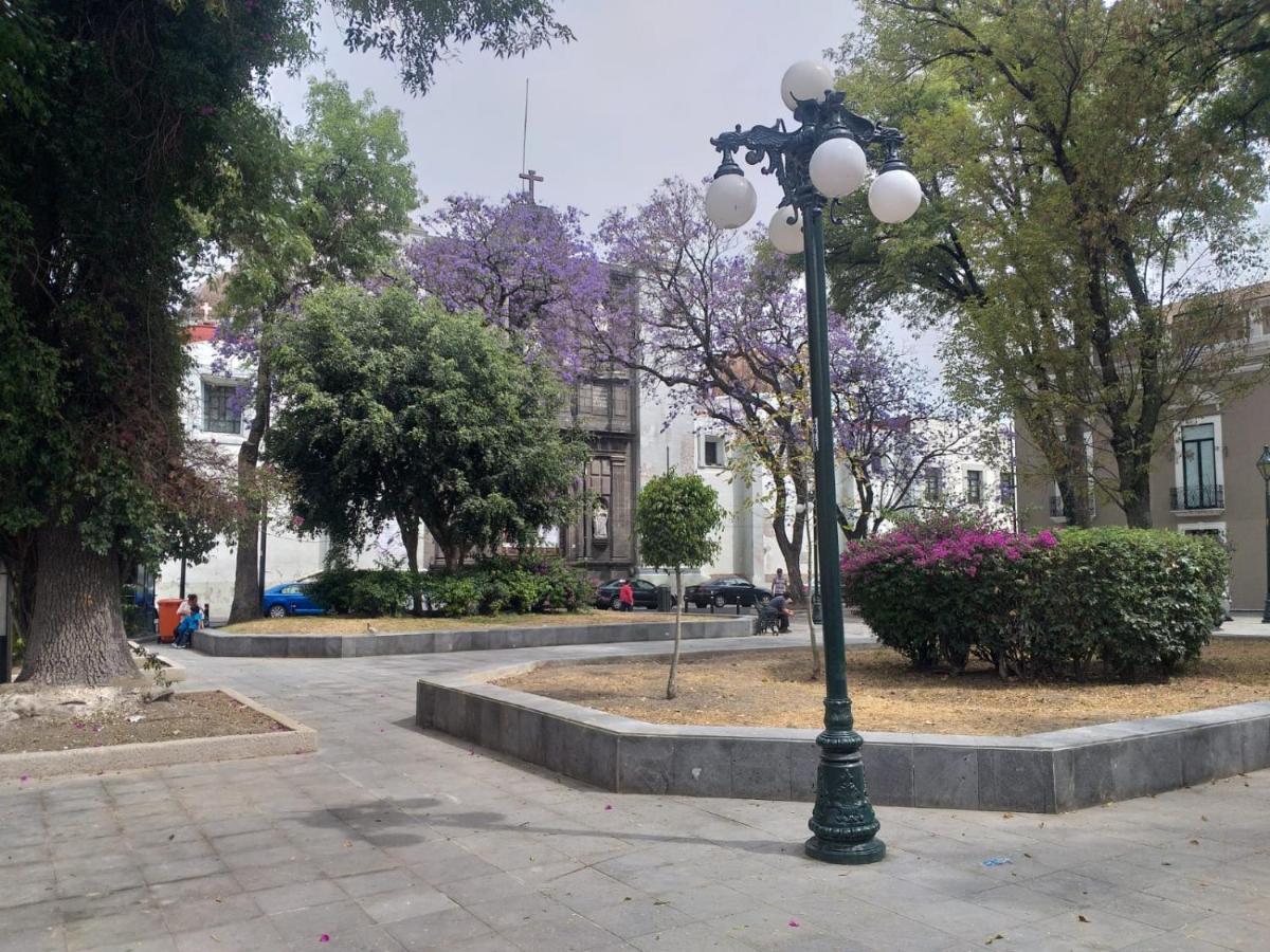 Hostal Azul Puebla Centro Historico Eksteriør billede