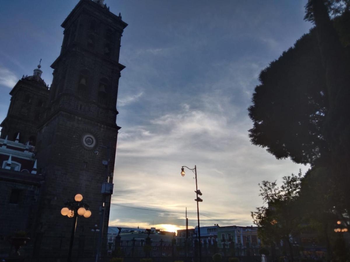 Hostal Azul Puebla Centro Historico Eksteriør billede