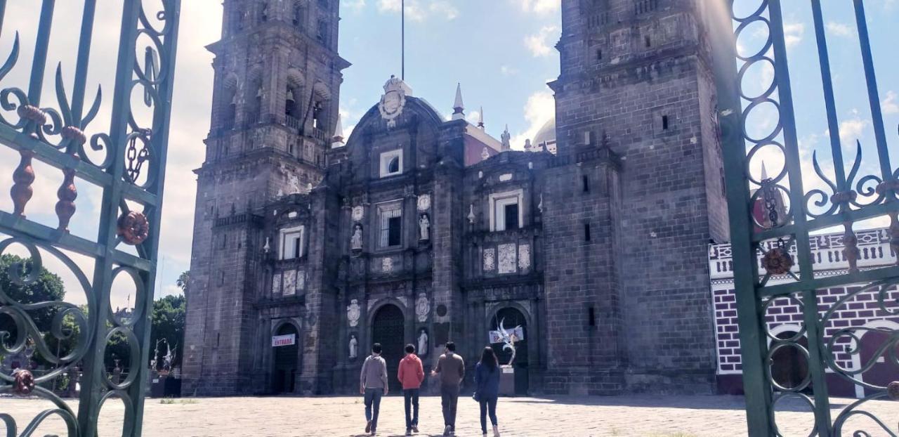 Hostal Azul Puebla Centro Historico Eksteriør billede