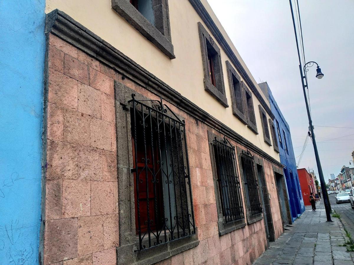 Hostal Azul Puebla Centro Historico Eksteriør billede