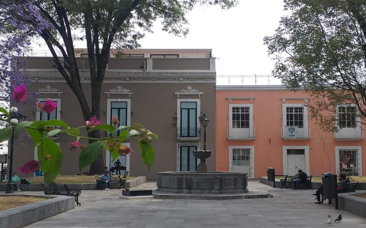 Hostal Azul Puebla Centro Historico Eksteriør billede